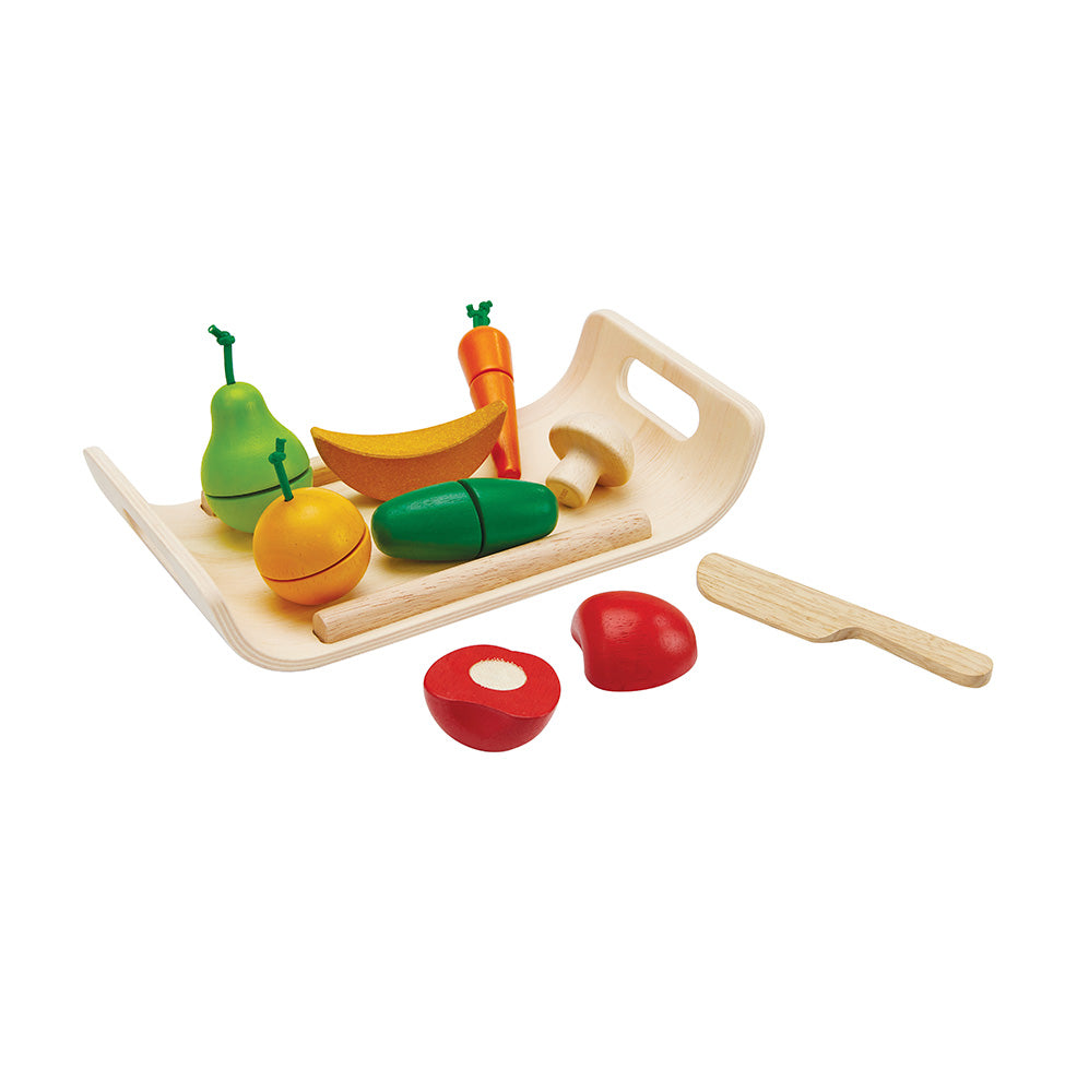 Assortiment groenten en fruit duurzaam speelgoed