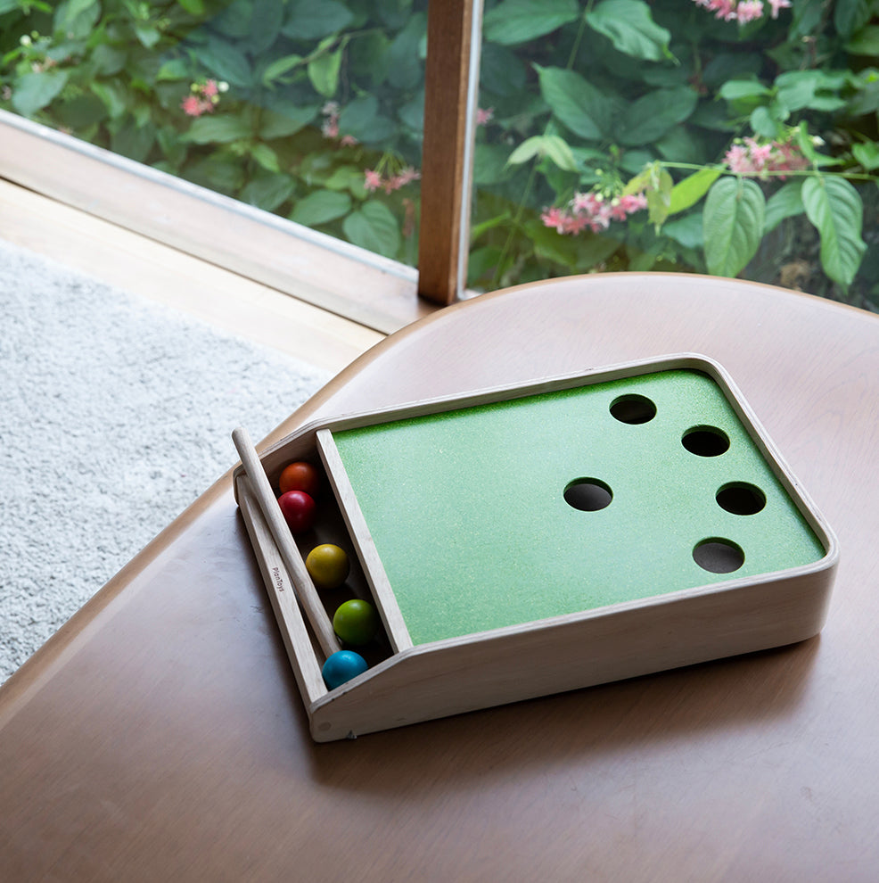 Bal Schieten Shooting Game Plan Toys duurzaam speelgoed