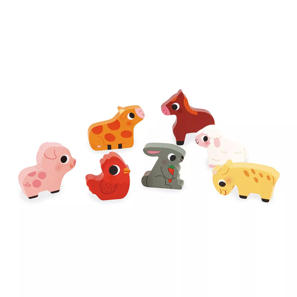 Chunky Puzzel - Boerderij - Huren