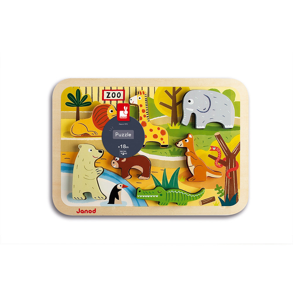 Chunky Puzzel - Dierentuin - Huren
