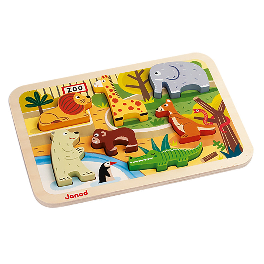 Chunky Puzzel - Dierentuin - Huren