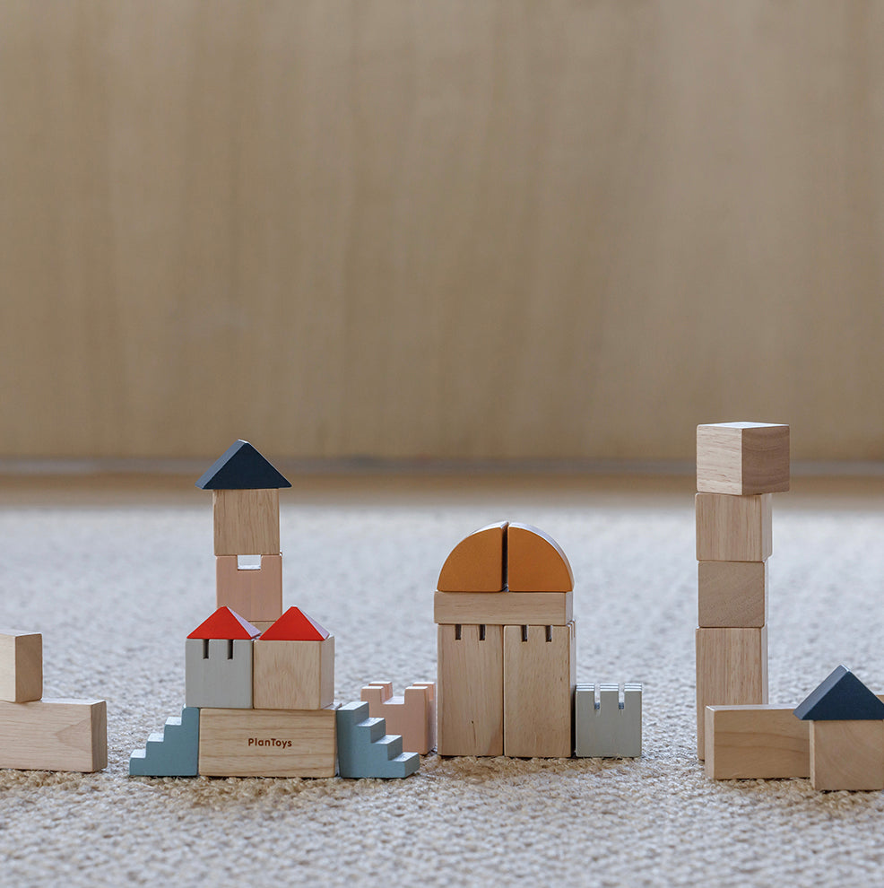 Creatieve Blokken Plan Toys duurzaam speelgoed