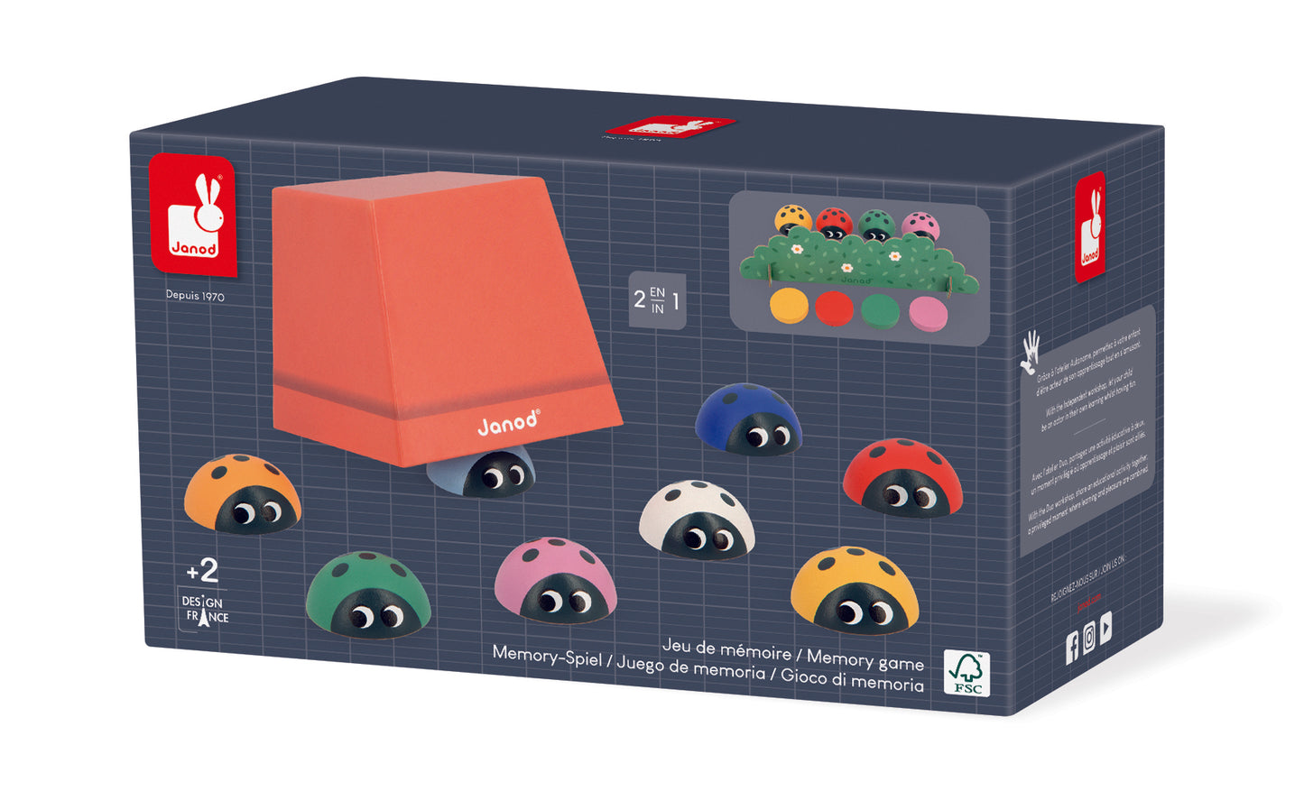 Geheugenspel Lieveheersbeestjes