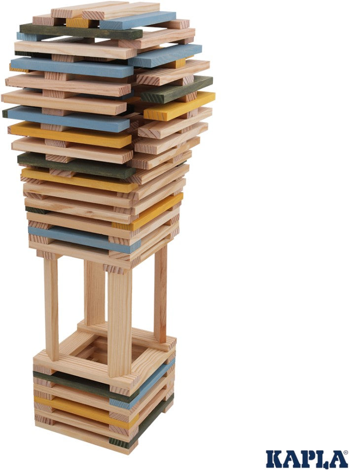 KAPLA Blauw/Geel/Groen - 120 Stuks - Huren