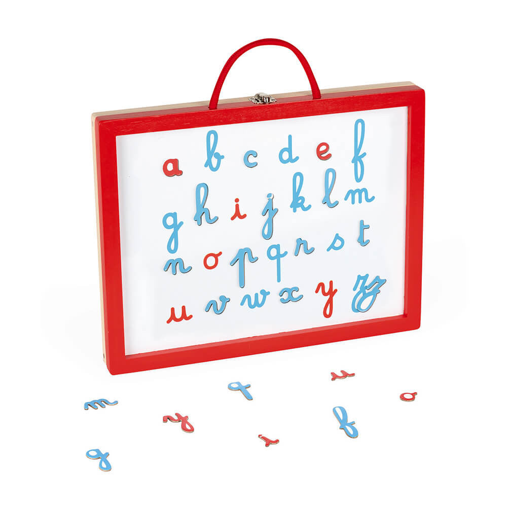 Koffer met Cursieve Letters