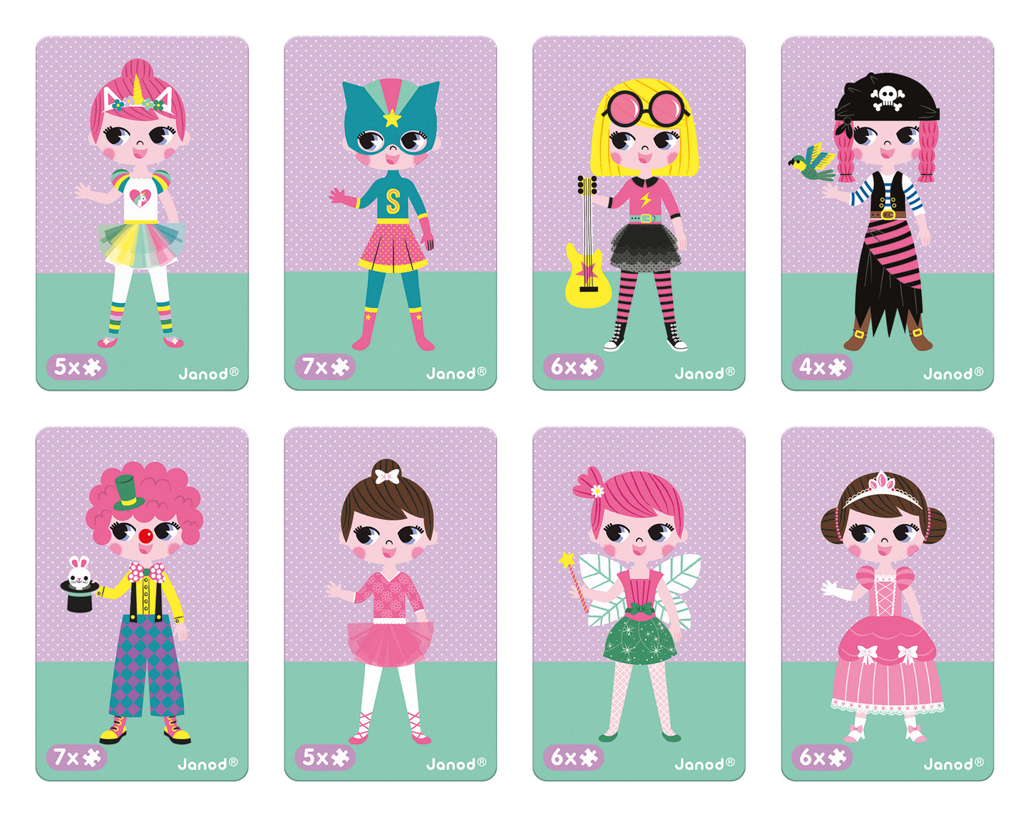 Magneti'book Meisjeskostuums