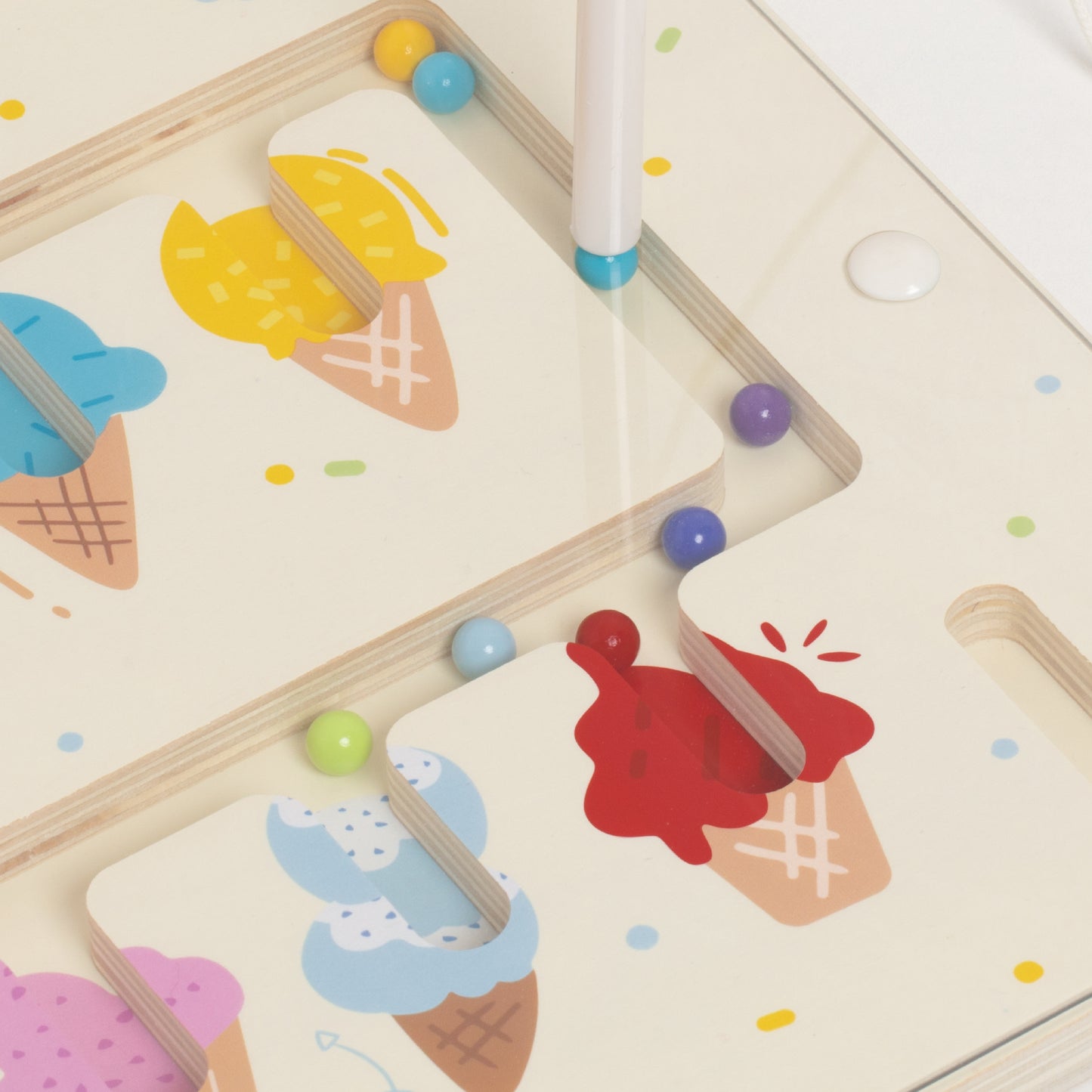 Magnetisch Speelbord Ijsjes - Huren