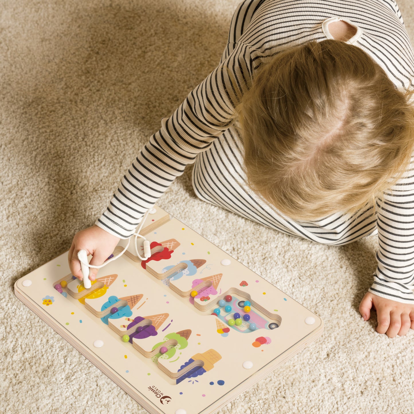 Magnetisch Speelbord Ijsjes - Huren