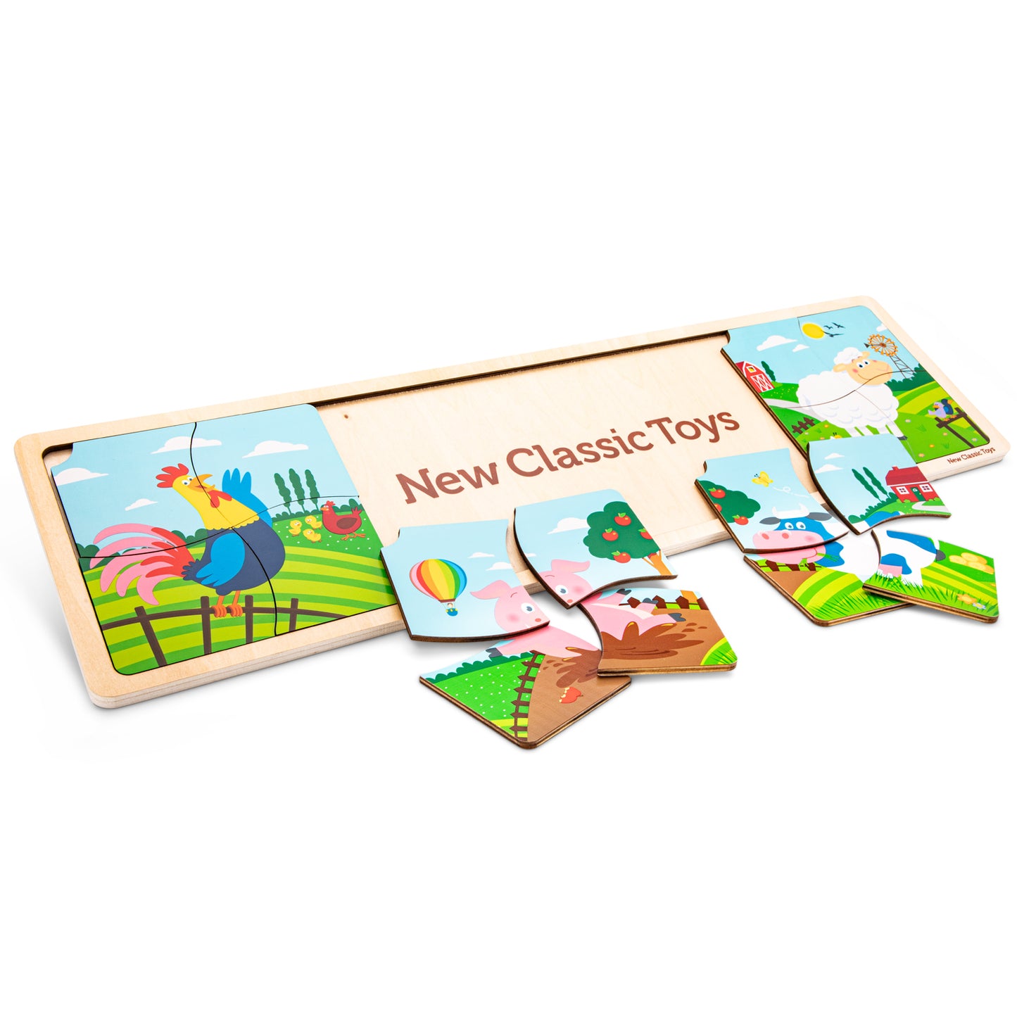 Vormenpuzzel 4 in 1 - Huren