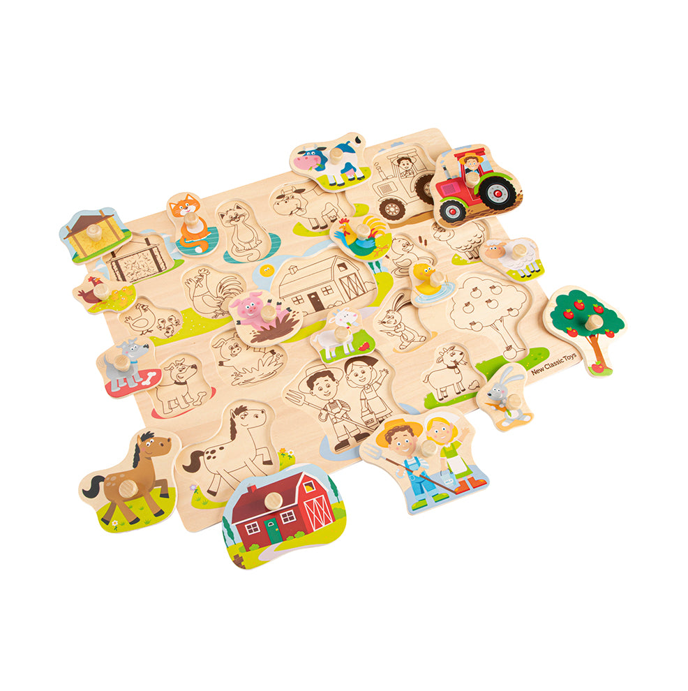 Puzzel Boerderij duurzaam speelgoed