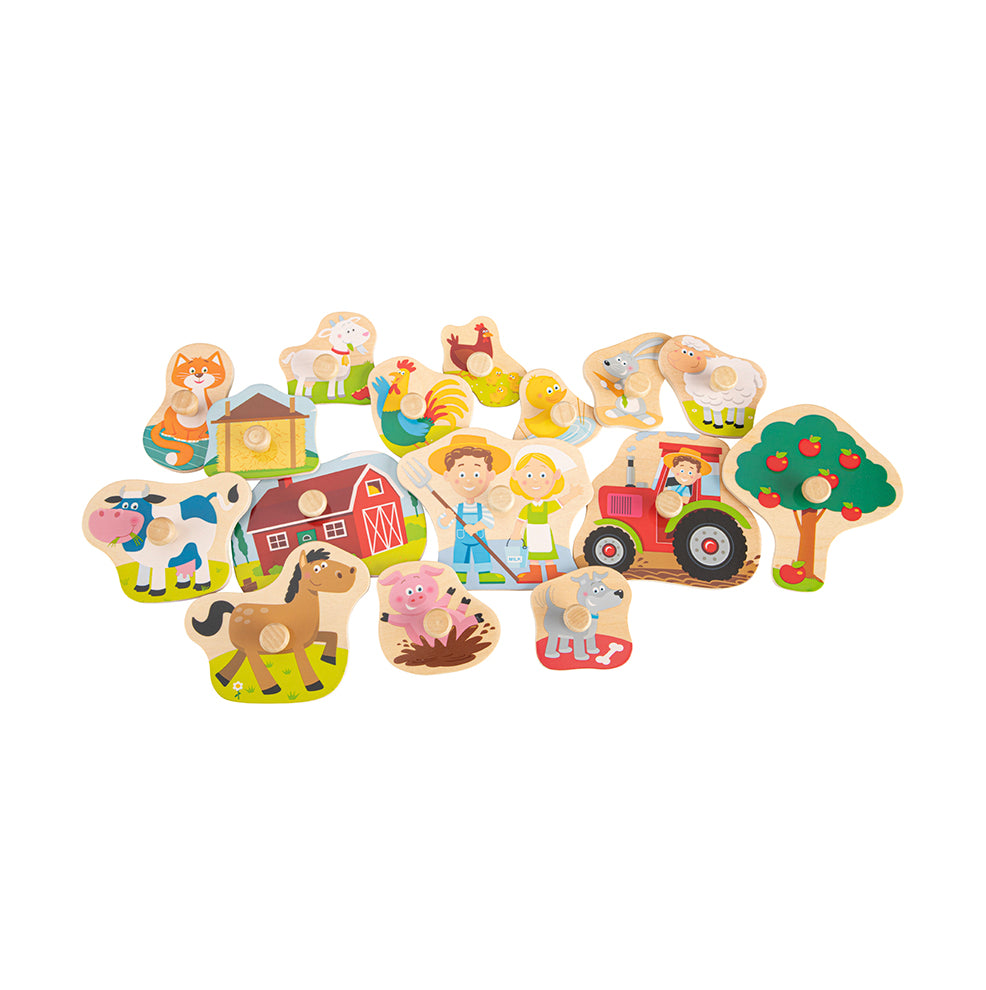 Puzzel Boerderij duurzaam speelgoed