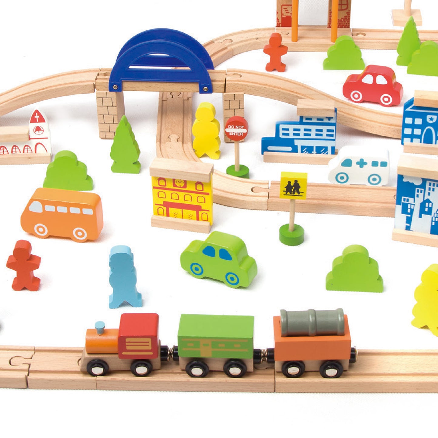Trein Set 110 Stuks - Huren