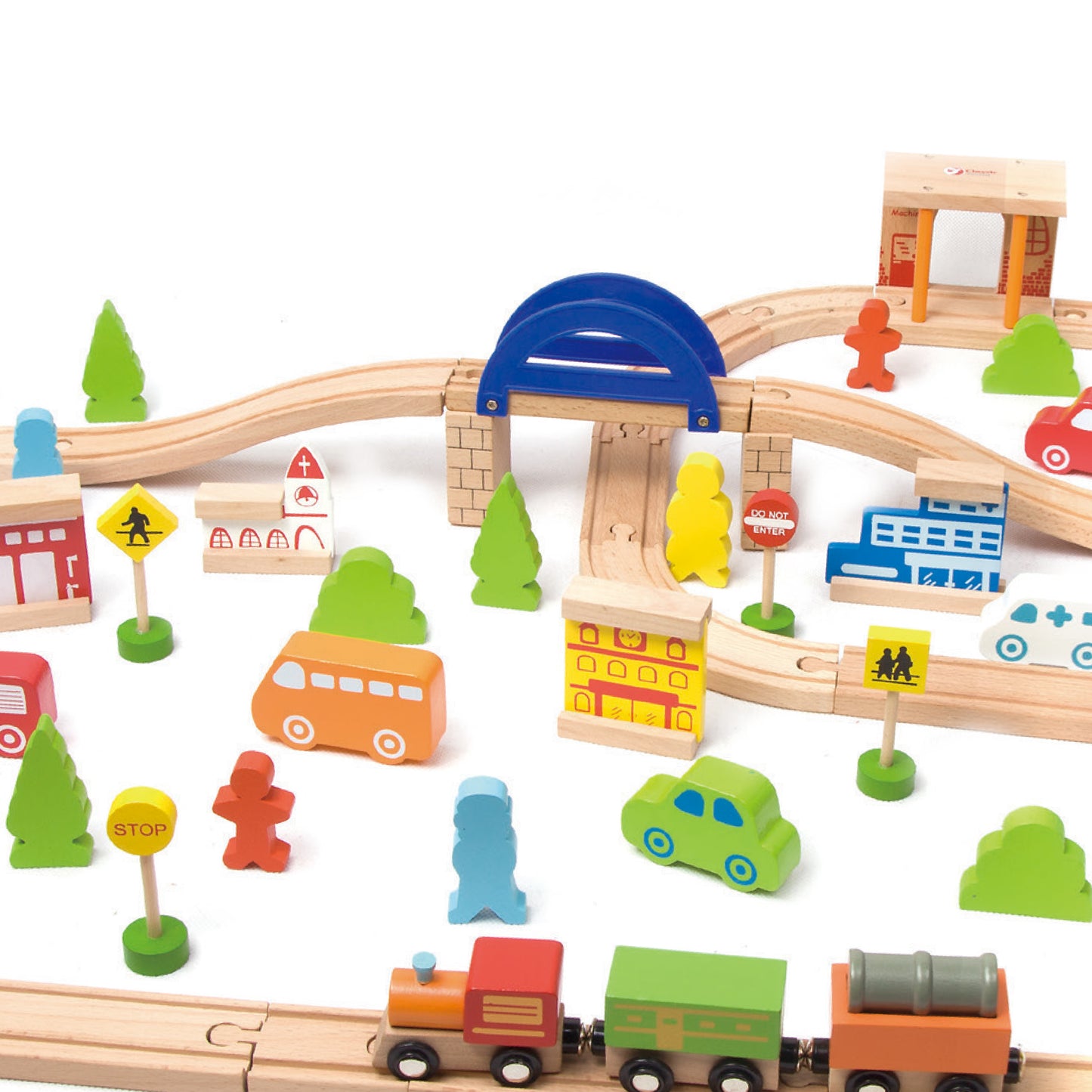 Trein Set 110 Stuks - Huren