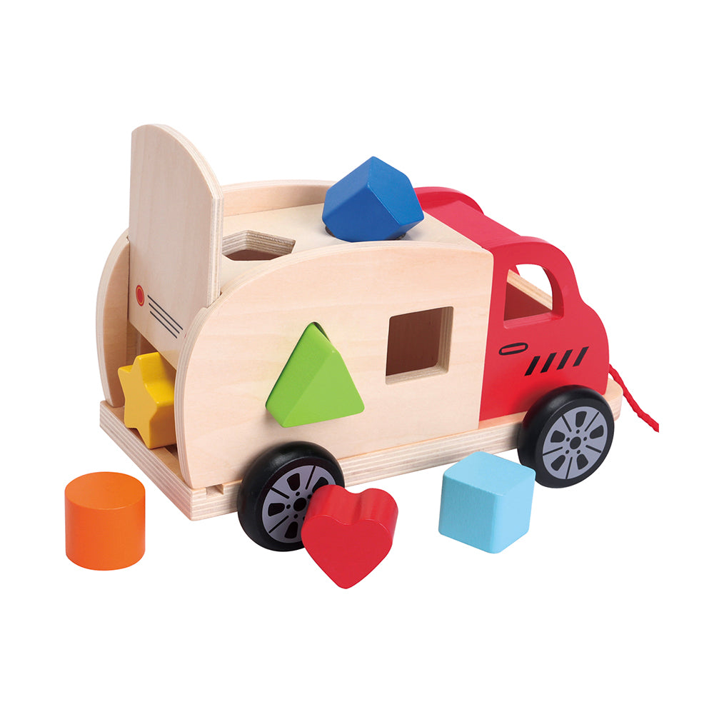 Vormentruck duurzaam speelgoed