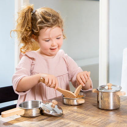 Pannenset duurzaam speelgoed