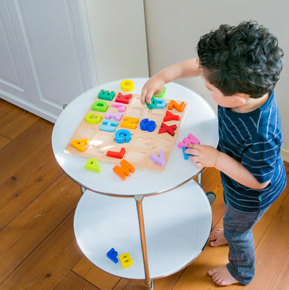 Alfabetpuzzel duurzaam speelgoed