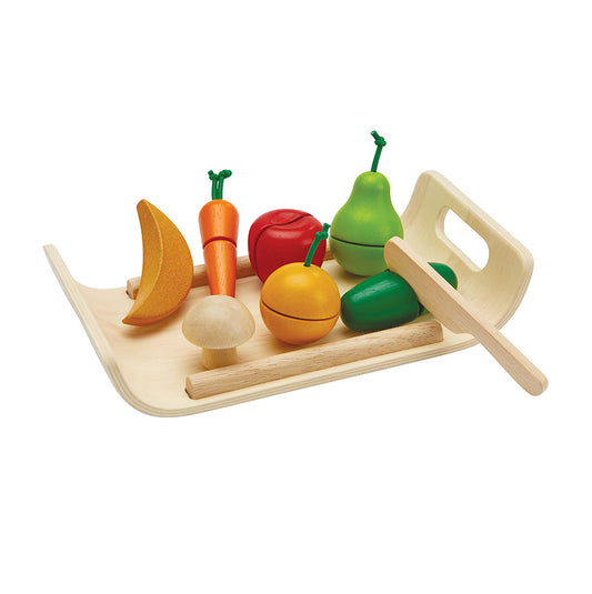 Assortiment groenten en fruit duurzaam speelgoed