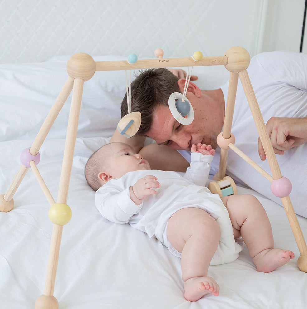 Baby Gym Plan Toys duurzaam speelgoed