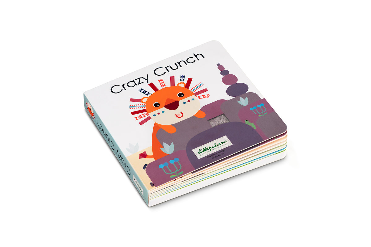 Crazy Crunch - Voelboek met Geluiden