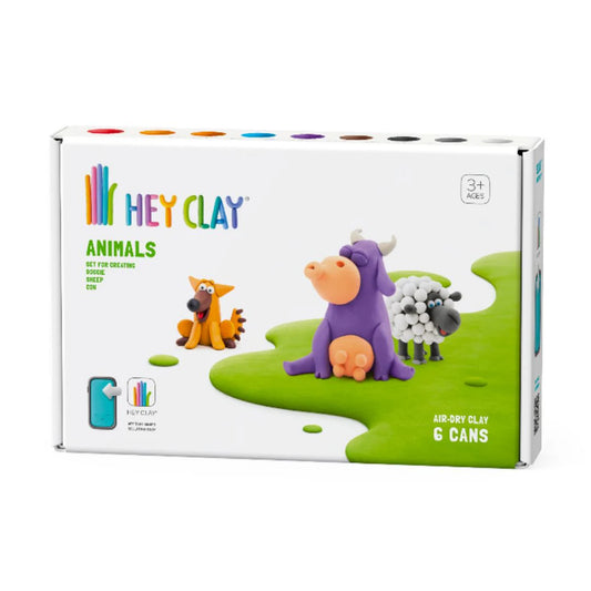 Hey Clay - Hond, koe & schaap 6 potjes