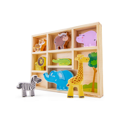 Safari Dieren Box duurzaam speelgoed