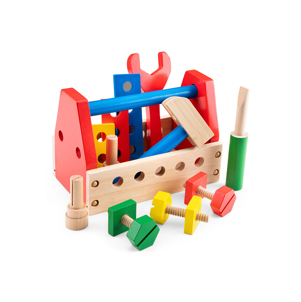 Gereedschapskist New Classic Toys duurzaam speelgoed