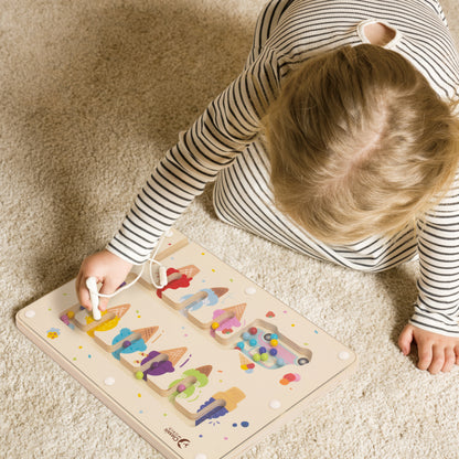 Magnetisch Speelbord Ijsjes - Huren