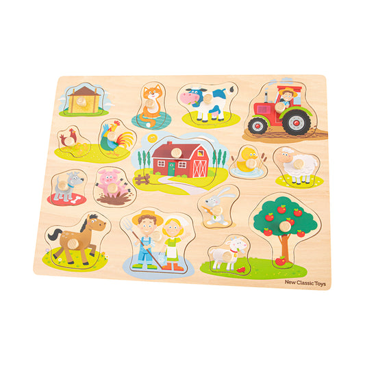 Puzzel Boerderij duurzaam speelgoed