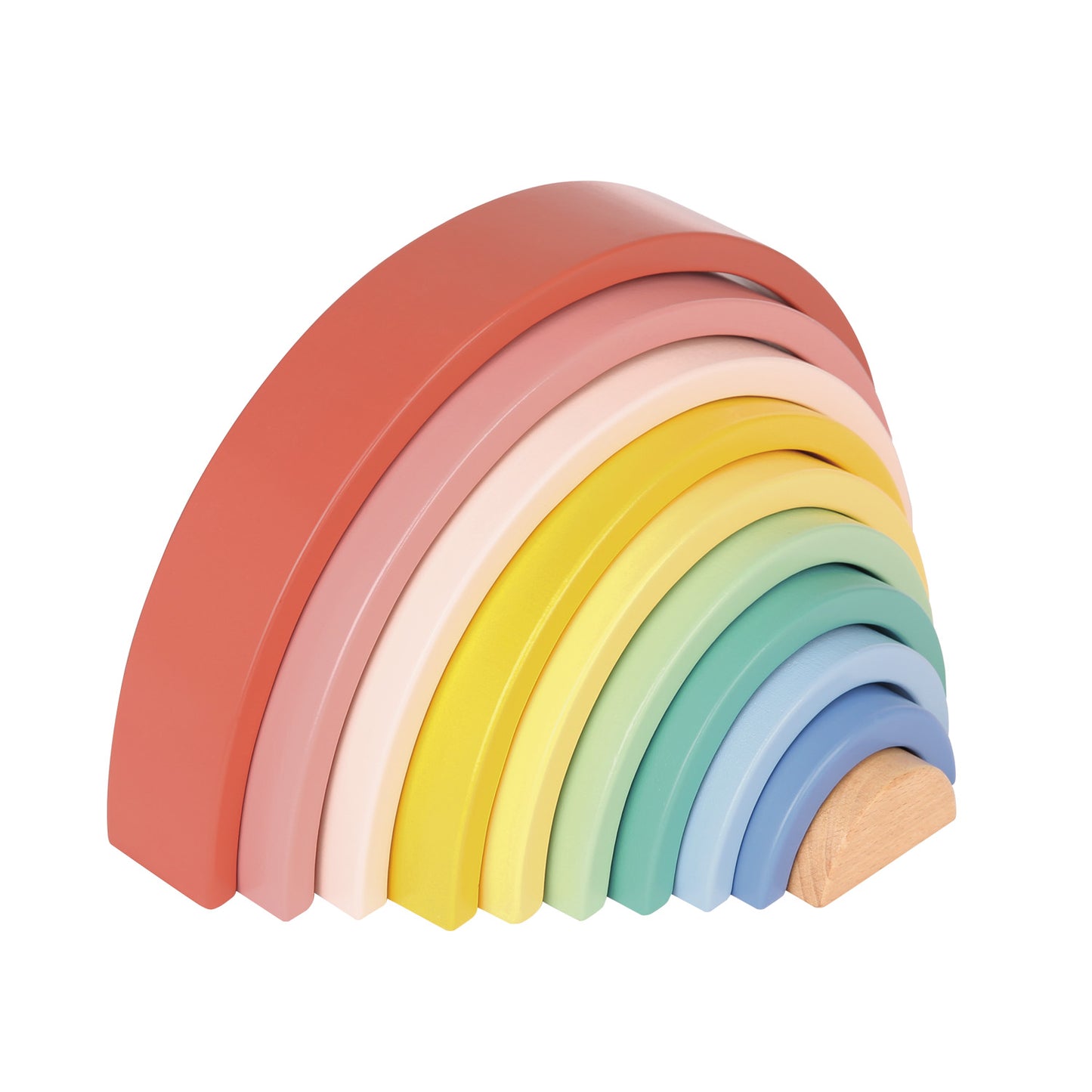 Regenboog Stapelaar Pastel - 10 Bogen